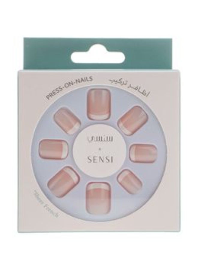Sensi Sheer French Press On Nails S04043-91114 - Image 1